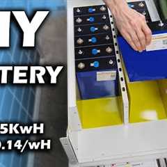 SAVE Thousands - Build your own home solar battery backup!