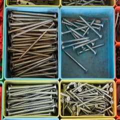 Nails, Screws, and Bolts: Choosing the Right Fasteners for Your DIY Home Improvement Projects