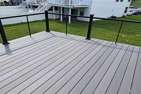 Cable Rail Townhome Deck in Parkville, MD: Makeover Monday