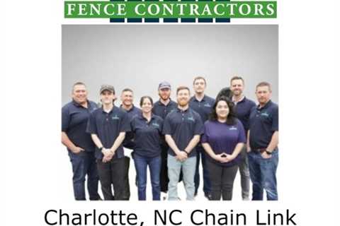 Charlotte, NC Chain link fence contractor