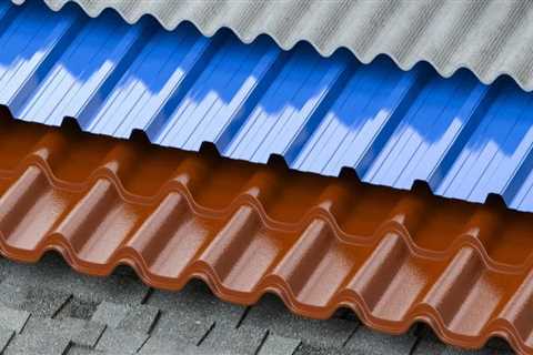 What is the most common type of commercial roof?