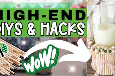 THE EASIEST High-End Home Decor DIYS on a Budget!  Beginner Friendly Dollar Tree DIYS