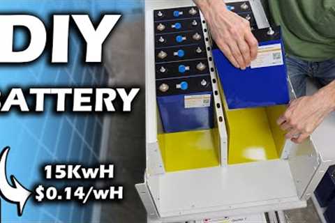 SAVE Thousands - Build your own home solar battery backup!