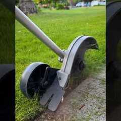The Best Way To Get Perfect Lawn Edging - Use The Milwaukee Edging Tool!