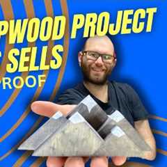 How to make the easiest beginners scrap wood project ever! woodworking that sells