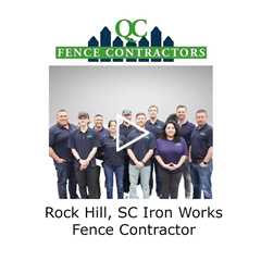 Rock Hill, SC Iron Works Fence Contractor - QC Fence Contractors