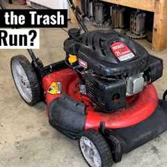 Free Mower in the Trash - Serious Problem or Easy Fix?