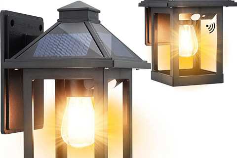 2 Pack Solar Wall Lanterns Review: Dusk to Dawn Delight