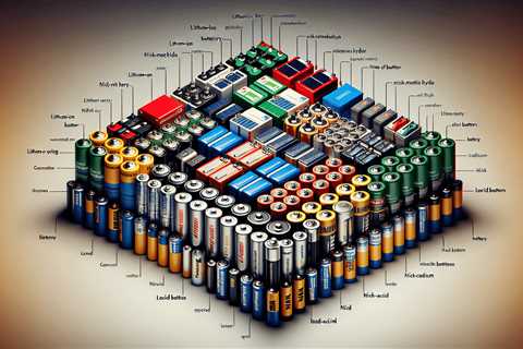 What Types Of Batteries Are Used In Solar Lamps?