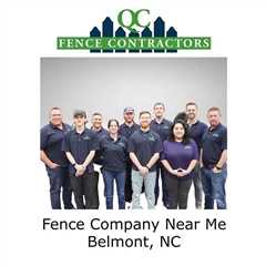 Fence Company Near Me Belmont, NC - QC Fence Contractors Belmont NC