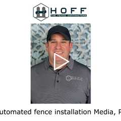 Automated fence installation Media, PA - Hoff The Fence Contractors