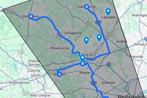Security fence installations Wayne, PA - Google My Maps