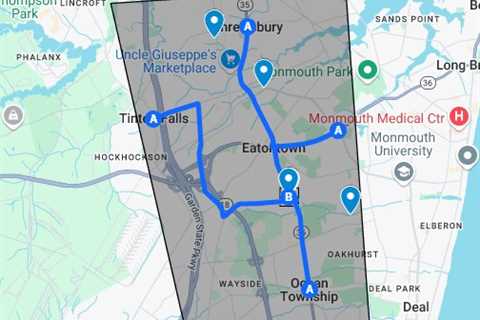 Gutter repair Eatontown, NJ - Google My Maps