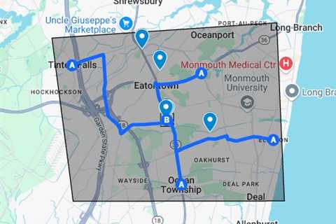 Gutter replacement Eatontown, NJ - Google My Maps