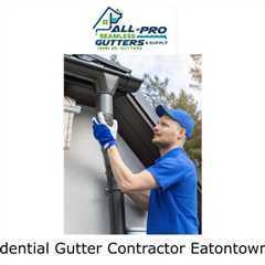 Residential Gutter Contractor Eatontown, NJ