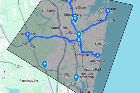 Gutter installation company Eatontown, NJ - Google My Maps