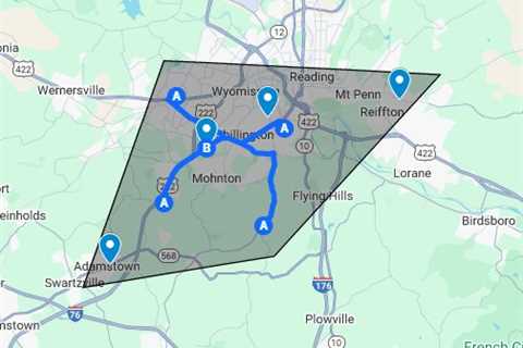 Gutter guard replacement Reading, PA - Google My Maps
