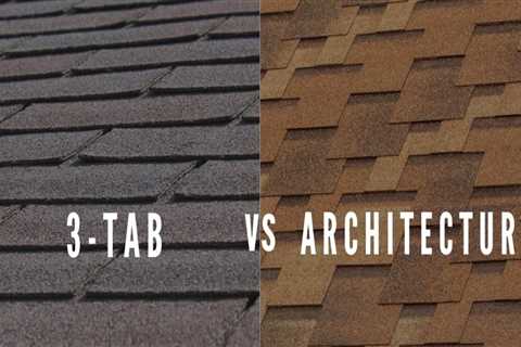 What’s the Difference Between Architectural and 3-Tab Shingles