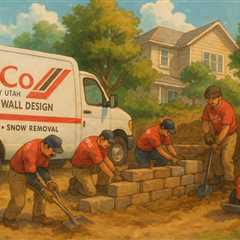 Salt Lake City Utah Retaining Wall Design