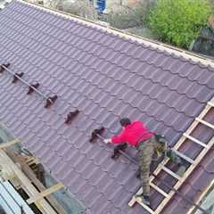 Crazy Man Building Amazing Metal Roof Alone DIY