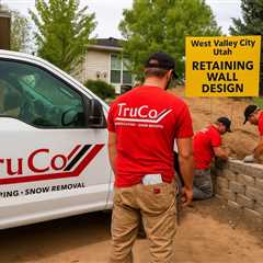 West Valley City Utah Retaining Wall Design