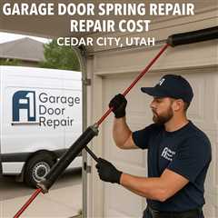 Garage Door Spring Repair Cost Cedar City Utah | Family Law Attorney Utah