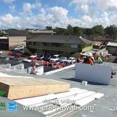Hawaii Roofing Company Environmental Roofing Solutions  Warehouse retrofit Install