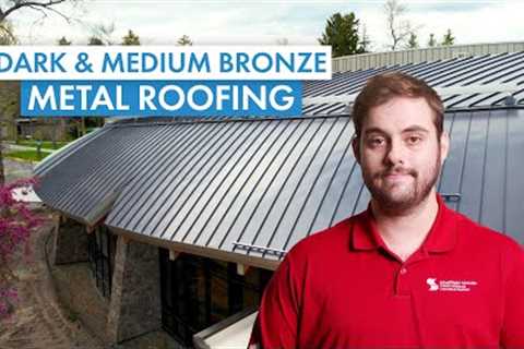 Dark Bronze & Medium Bronze Metal Roofing: Projects, SRI, Aesthetics