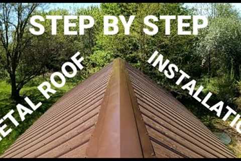 HOW TO INSTALL A METAL ROOF