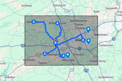 Downspout installation Allentown, PA - Google My Maps