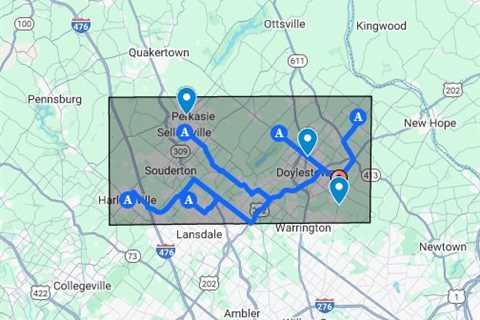 Gutter installation near me Furlong, PA - Google My Maps