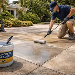 Sealing Patched or Aged Concrete for a Uniform Finish