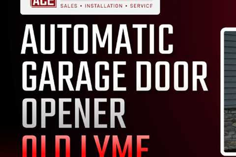 Automatic garage door opener Old Lyme