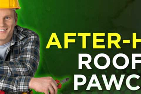 After-hours roof leak Pawcatuck by Pawcatuck Roofing Company Inc.