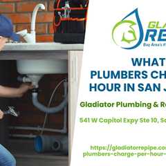 What Do Most Plumbers Charge Per Hour in San Jose, CA?