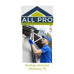 Roofing contractor Allentown, PA - All Pro Roof Stone Atlas