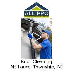 Roof Cleaning Mt Laurel Township, NJ
