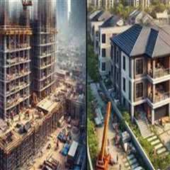 Understanding the Differences in Construction Timelines: Commercial vs. Residential Building..