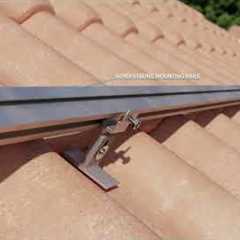 Blubase - Roboost Tiled Roofs | Mounting system for pitched roofs
