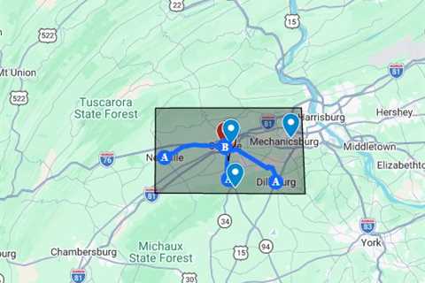 Certified Roofing Company Carlisle, PA - Google My Maps
